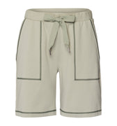 Natural Living Organic Cotton Drawsting Shorts | Crystal Green 78464-2732